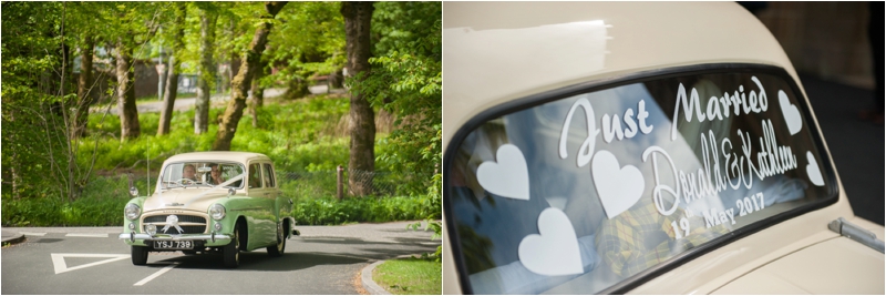 Isle of lewis wedding car photography by margaret soraya - lews castle 