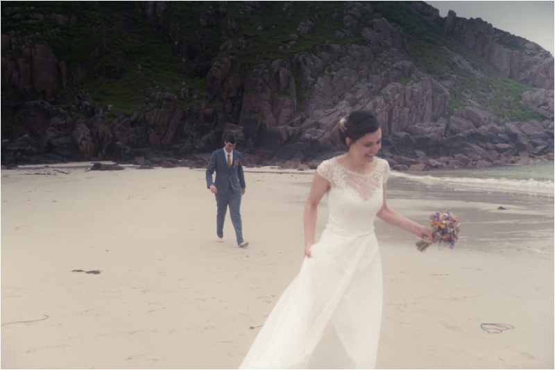 Island photography beach wedding Margaret soraya Isle of Mull 