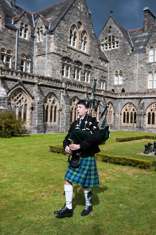 Piper at the abbey for Augustus highlands wedding photography 