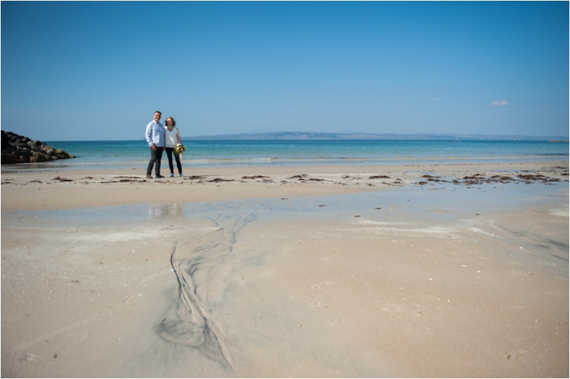 Camusdarach Beach destination wedding Scottish elopement 