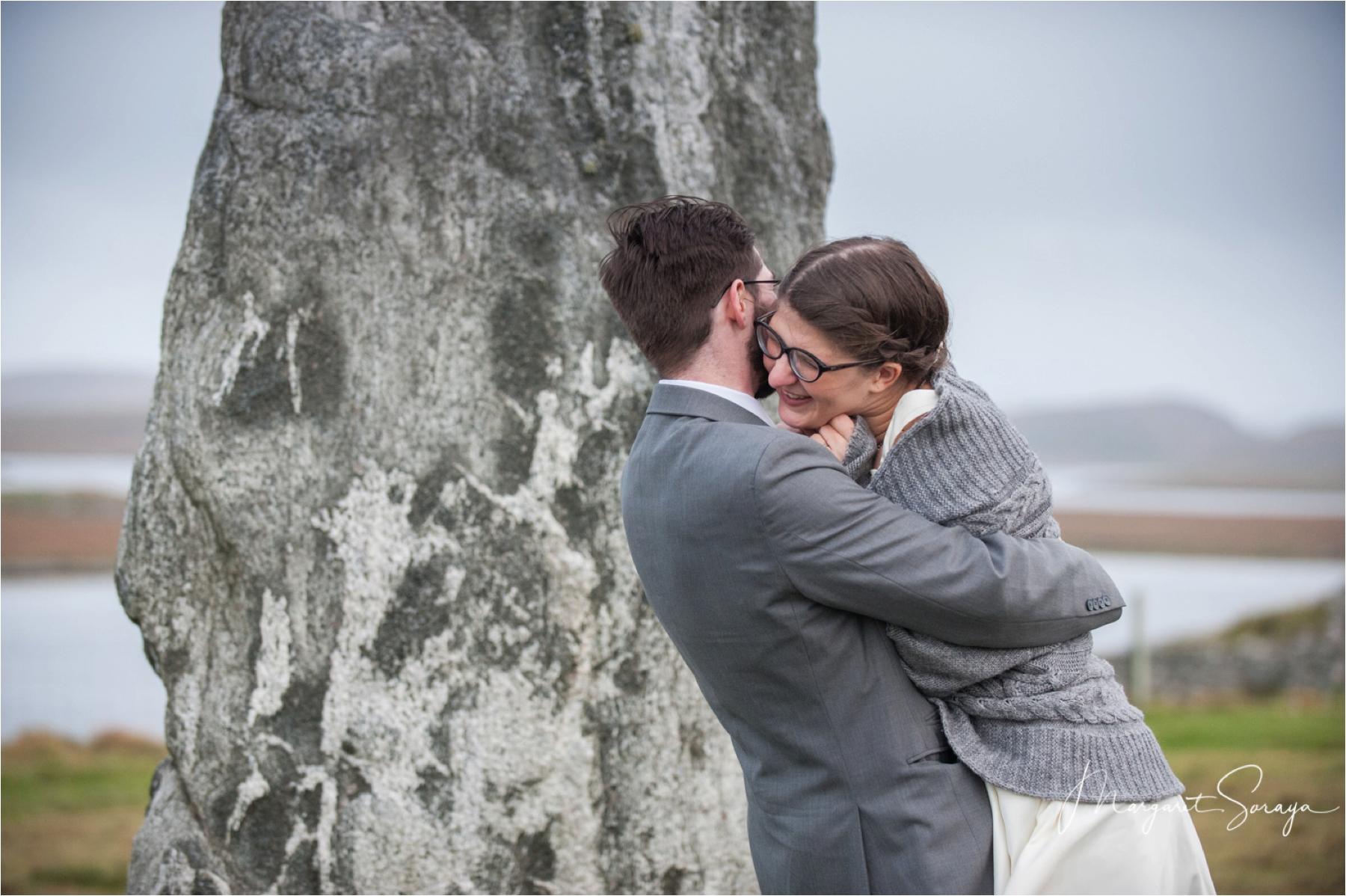 Destination elopement wedding Scottish island stornoway photographer 