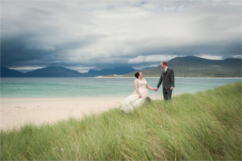An elopement on the Isle of Harris at St Clements Rodel Church.