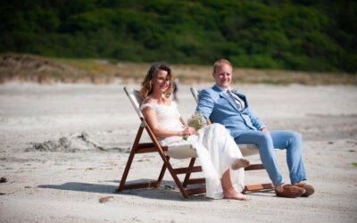 Isle of Mull beach wedding photography