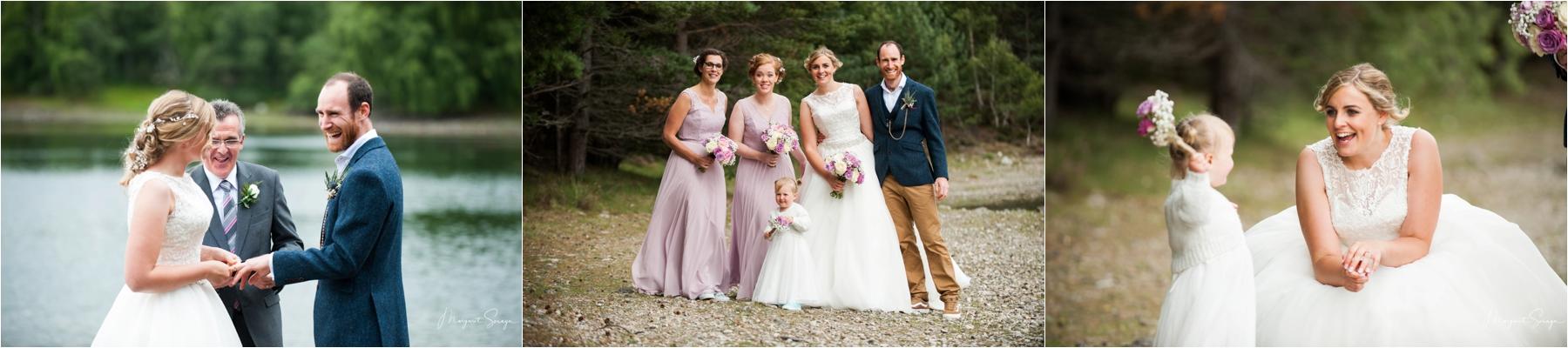 Boat of garten Wedding photography outdoor scotland