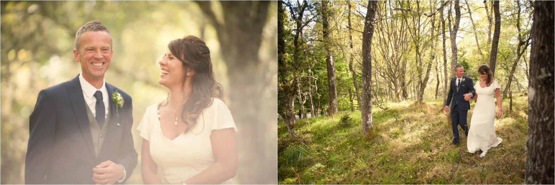 Outdoor wedding photographer inschriach House Scottish highlands