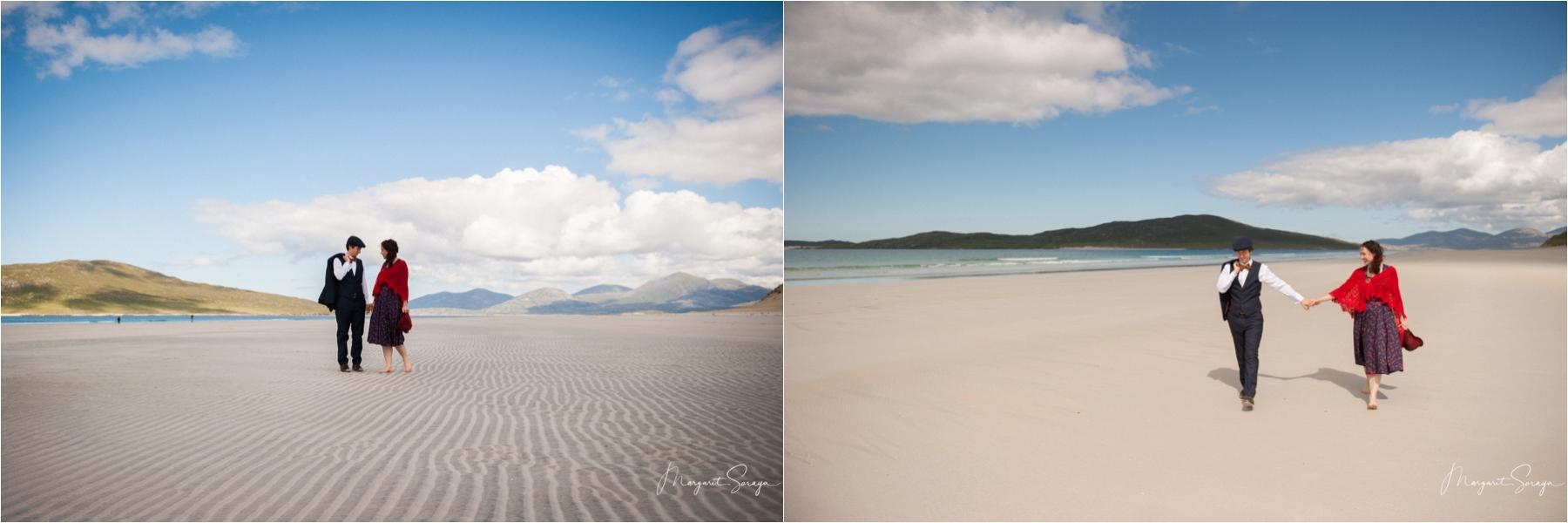 destination weddings outer hebrides Luskentyre beach photography 