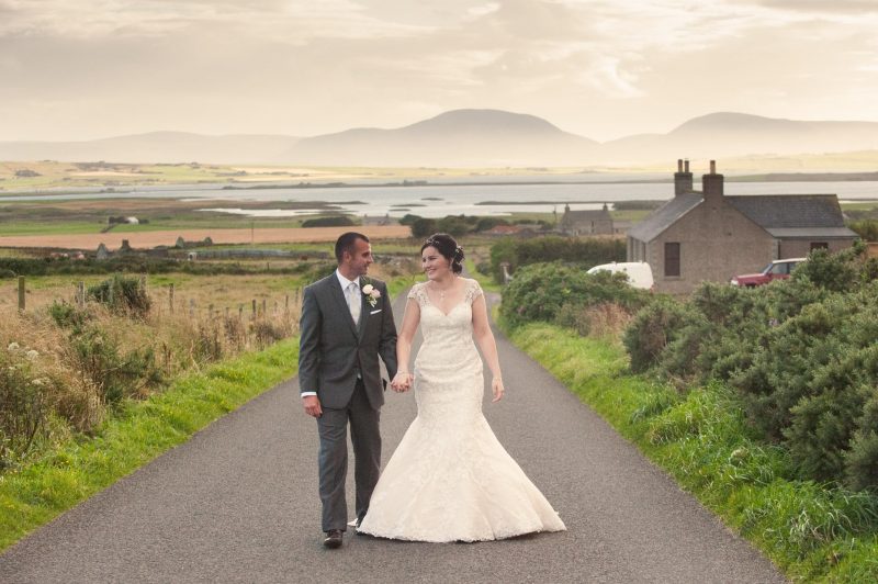 Orkney isles wedding photography