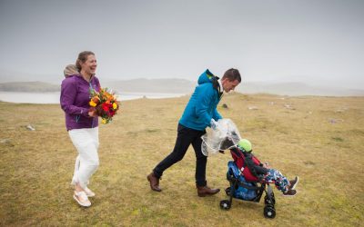 A small beach wedding on Uig, Isle of Lewis
