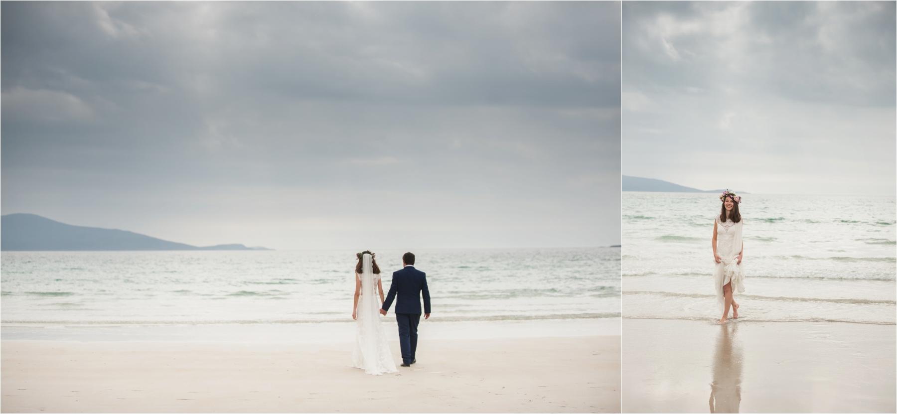 luskentyre beach wedding isle of harris photographer