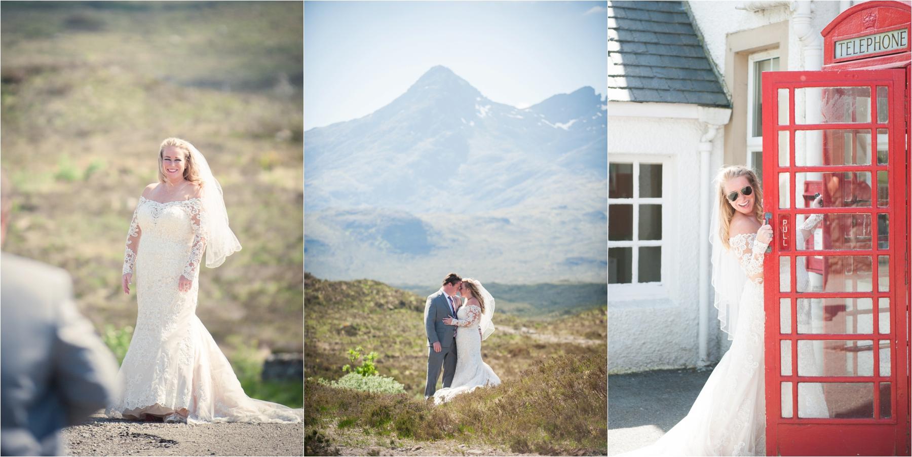 wedding celebrations on isle of Skye photography