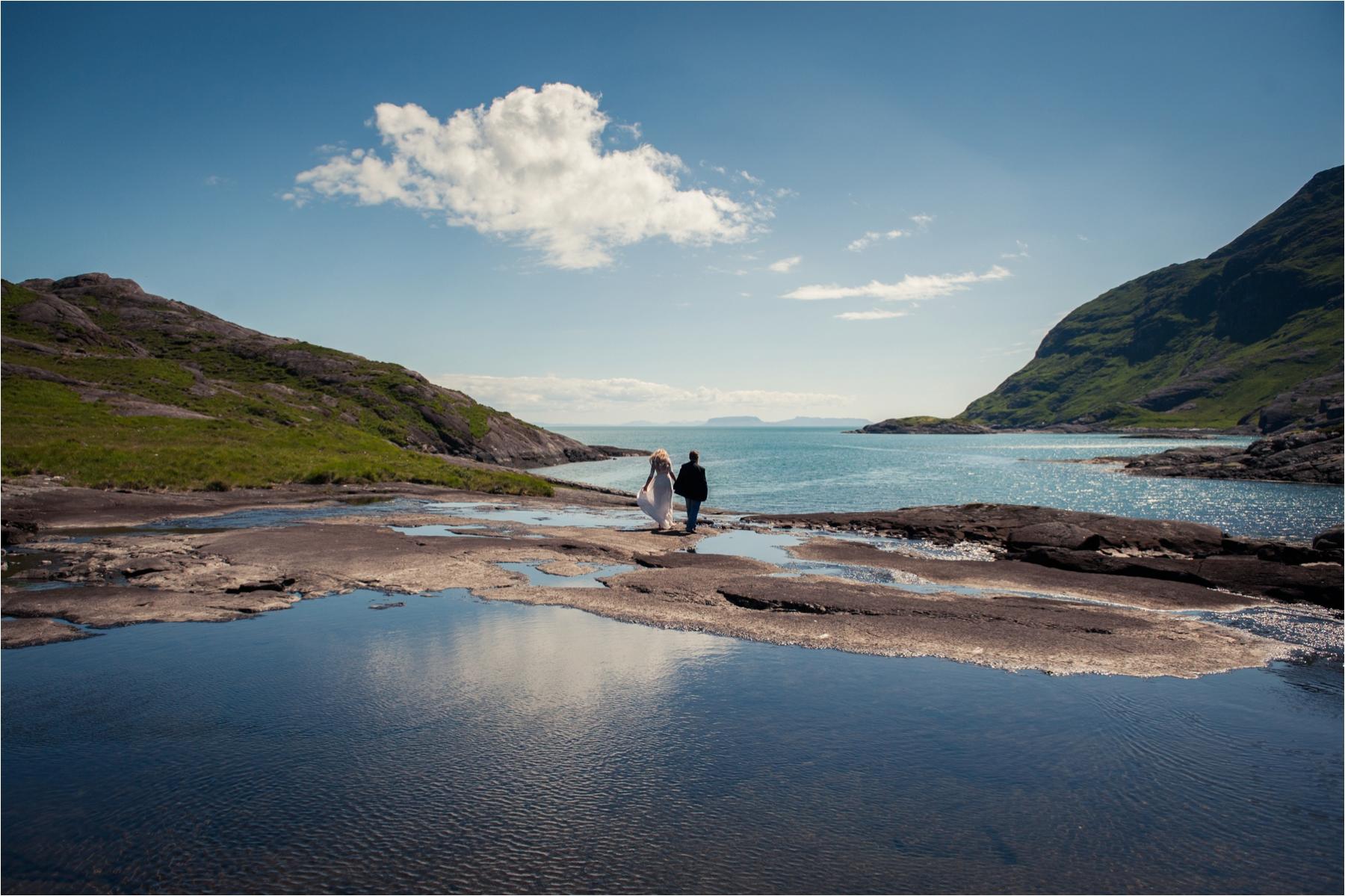 Chloe & Caleb’s portrait shoot at Loch Coruisk, Isle of Skye