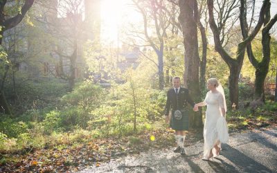 Lews Castle wedding photography