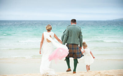 Isle of Harris beach wedding