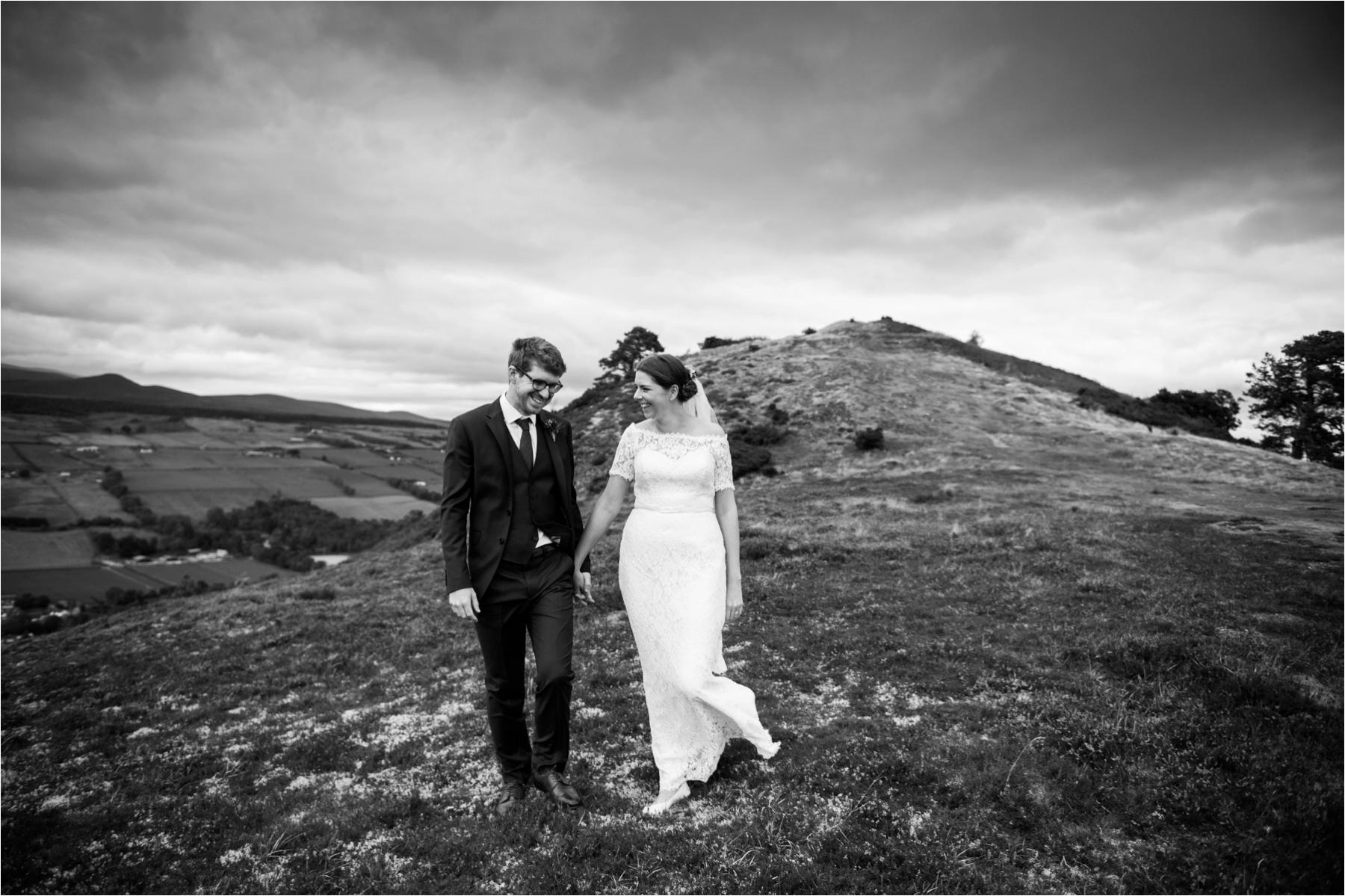 scottish highland wedding couple photography