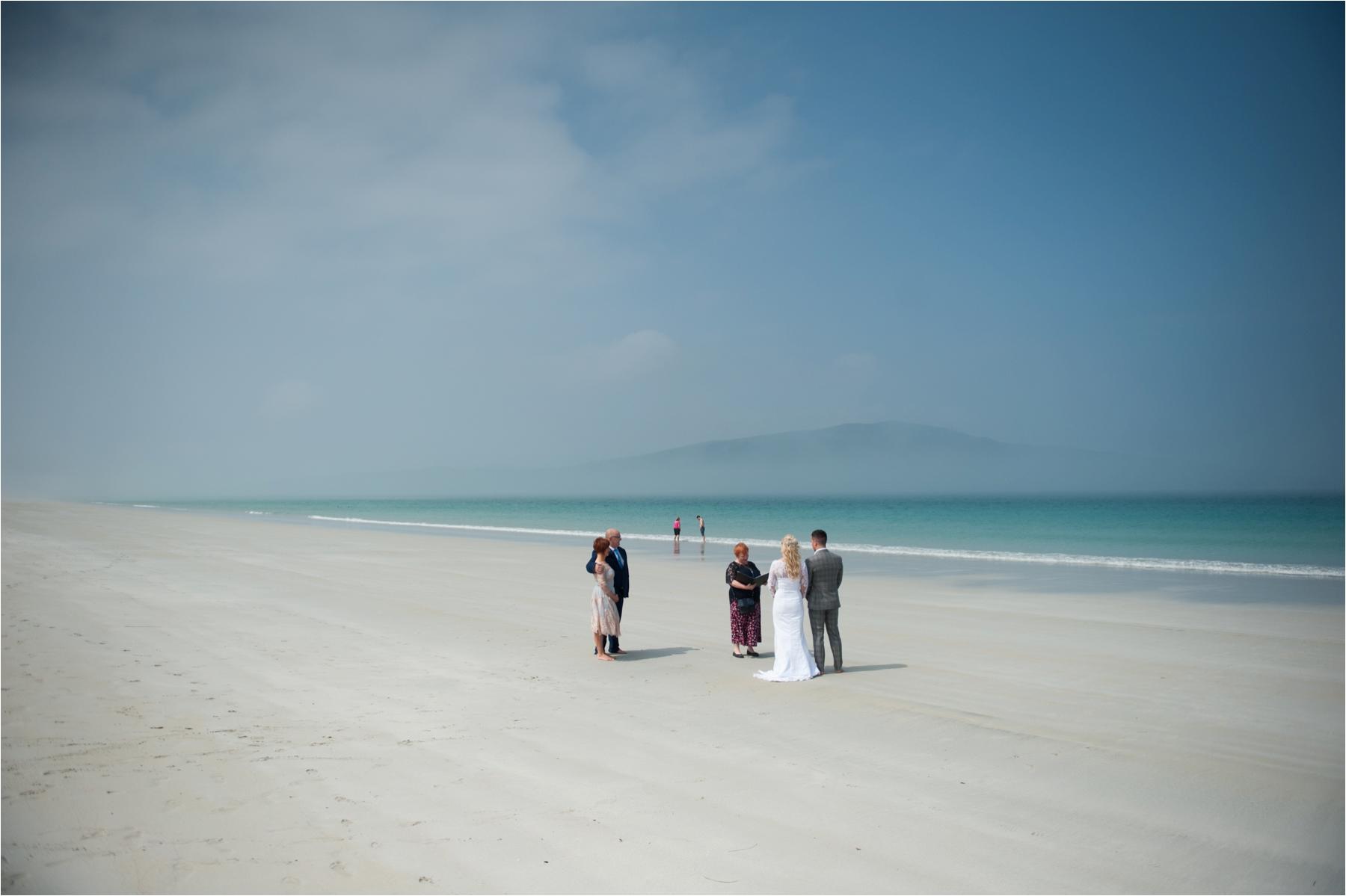Scottish island wedding photography