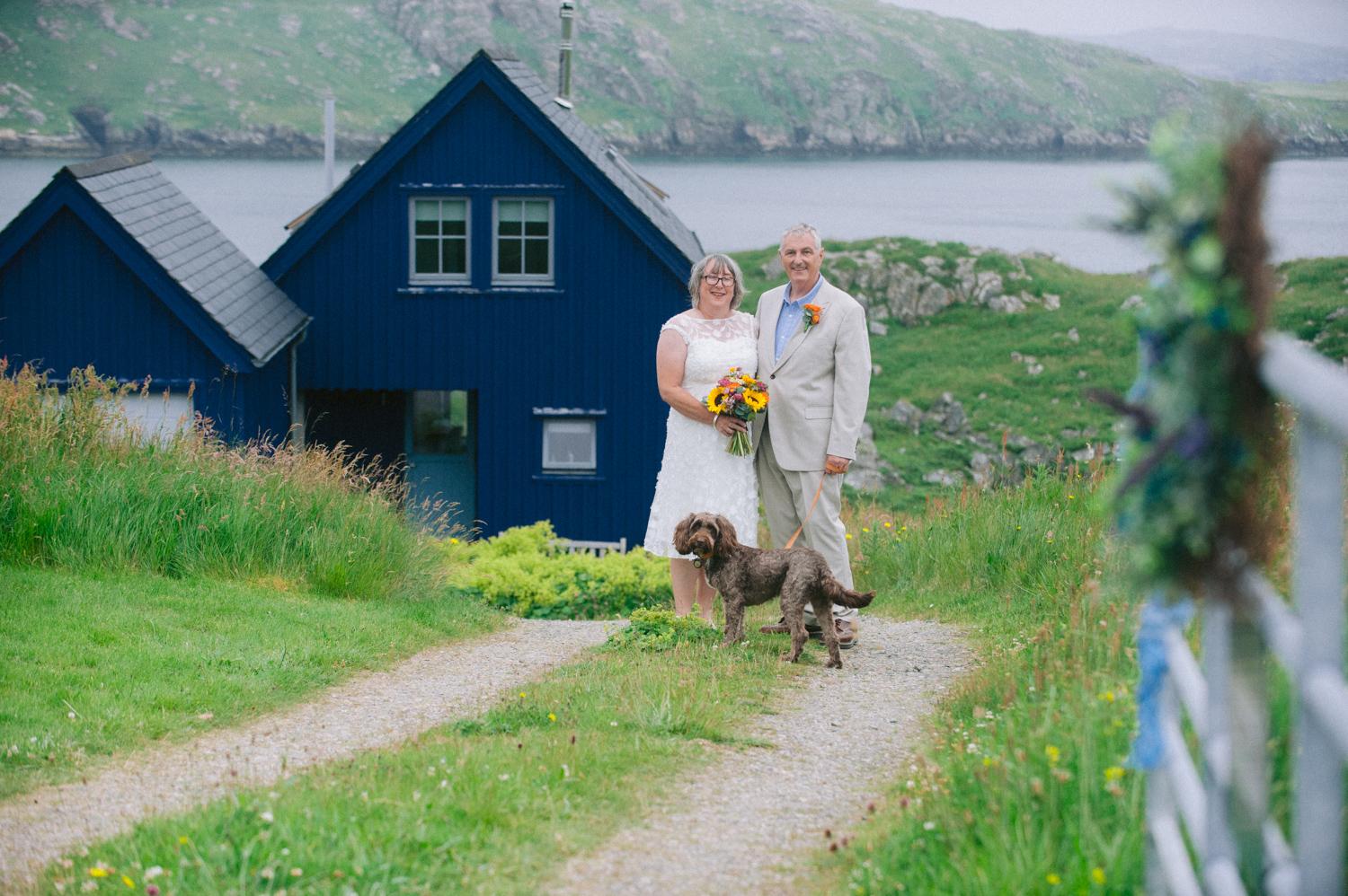 valtos beach elopement isle of lewis