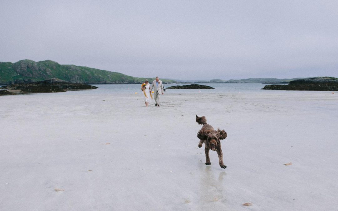 Valtos Beach Wedding: Louise & Steve
