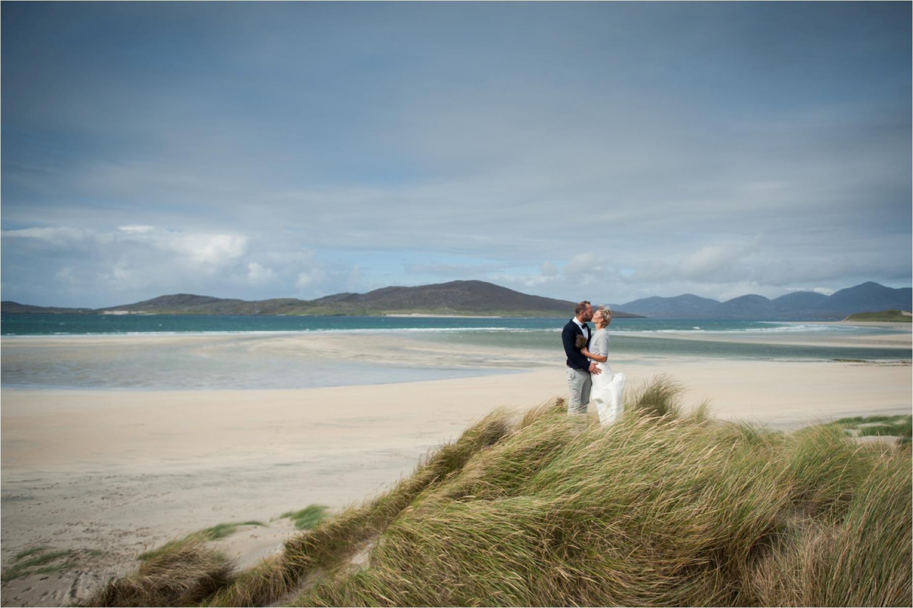 isle of harris beach wedding photography