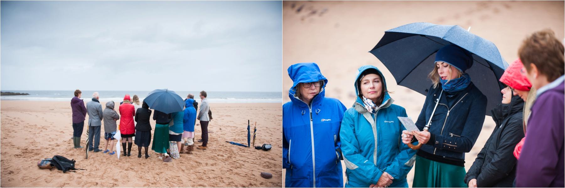 wedding ceremony at gairloch photograph